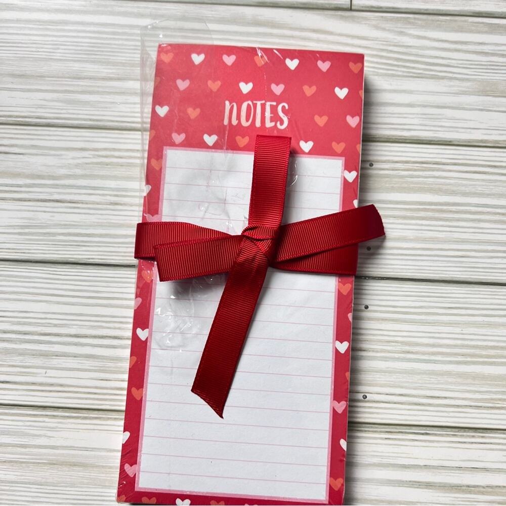 Lady Jayne Heart Love Design  Magnetic Notepad To Do List  Stationery